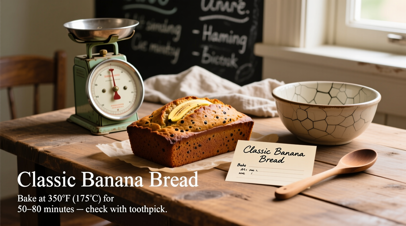 how long do you cook banana bread