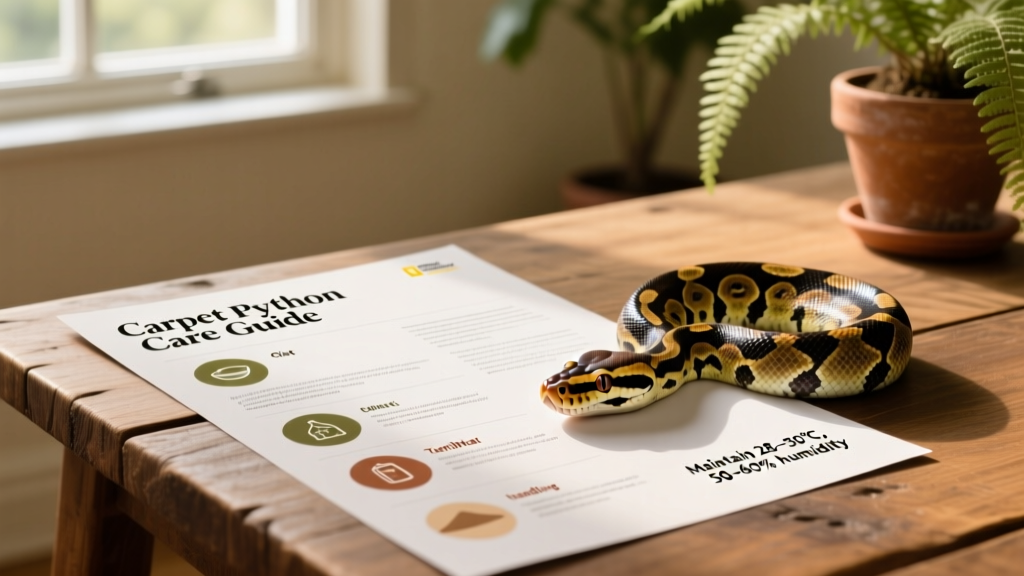 Carpet Python Care Sheet