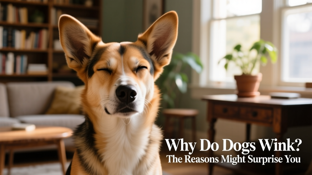 Why Do Dogs Wink? The Reasons Might Surprise You