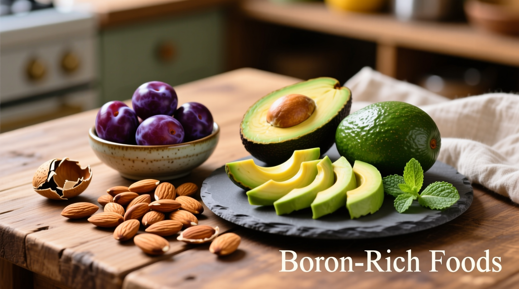 Borhaltige Lebensmittel: Natürliche Quellen für Knochen und Gehirn