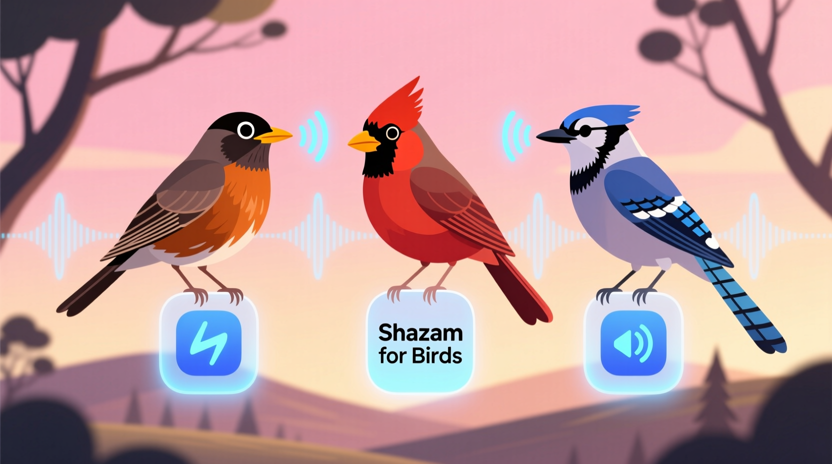 shazam for birds three apps that recognize bird calls