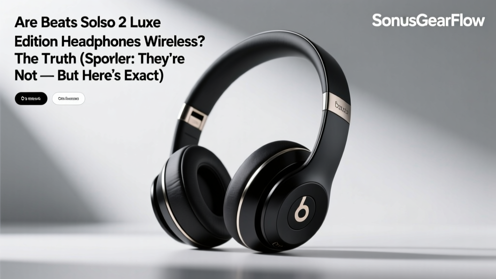 Beats Solo 2 Luxe: Wired, Not Wireless (2026)