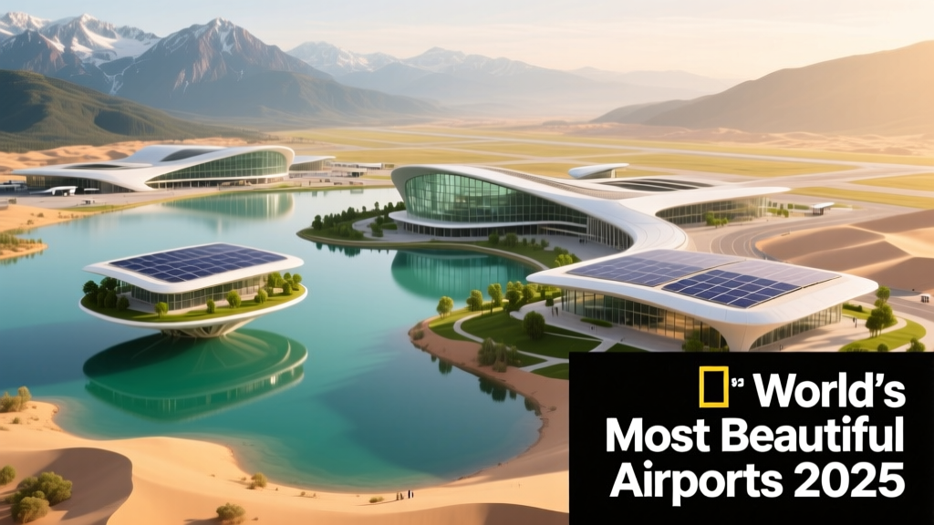 The World’s Most Beautiful Airports for 2025: Architecture, Light, and Human Experience