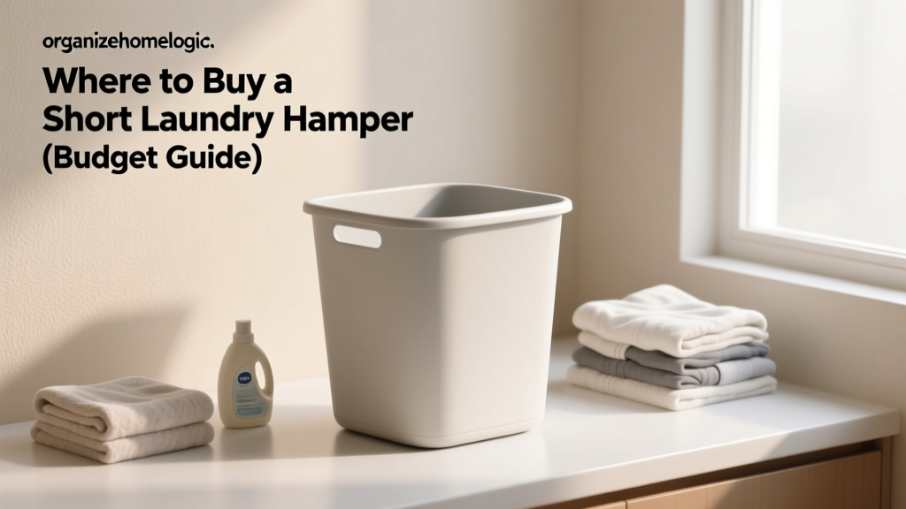 Where to Buy a Short Laundry Hamper (Budget Guide)