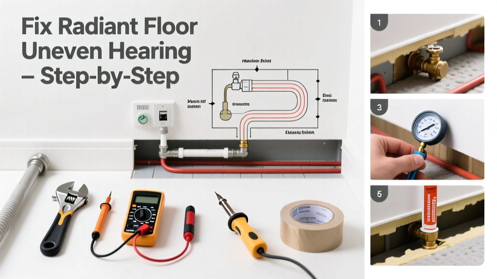 Fix Radiant Floor Uneven Heating: Step-by-Step Guide