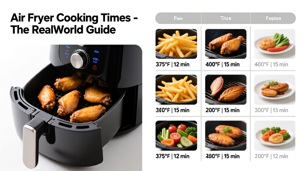 Air Fryer Cooking Times: The Real-World Guide