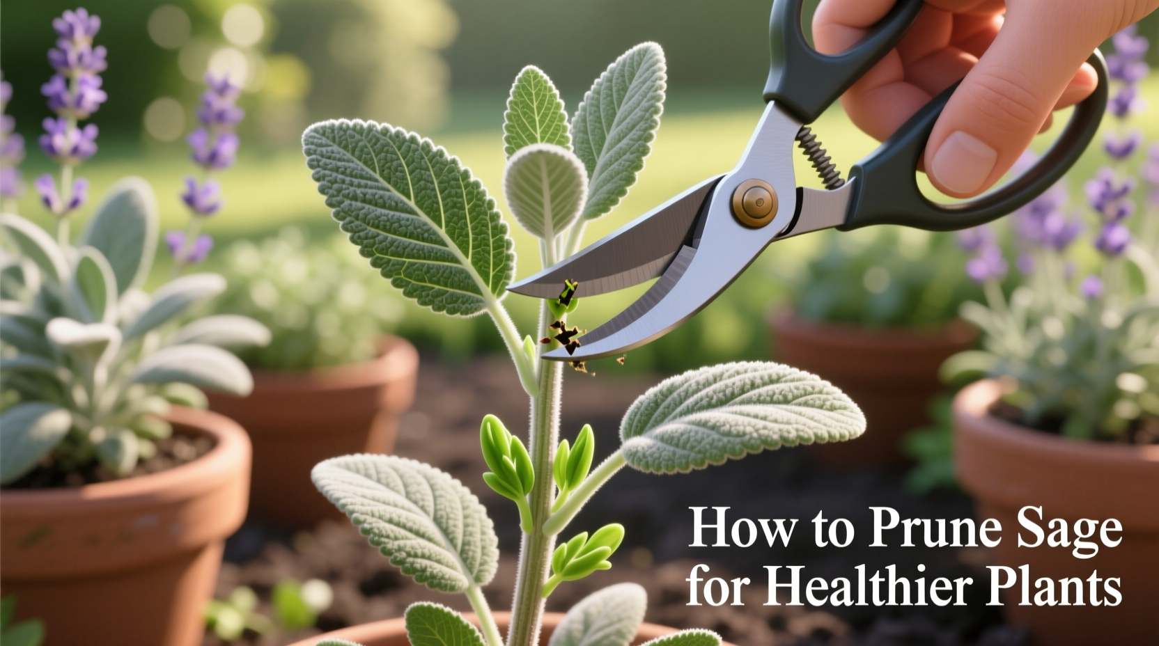 5 Sage Pruning Tips for Bigger Harvests | TheHomeSprouts