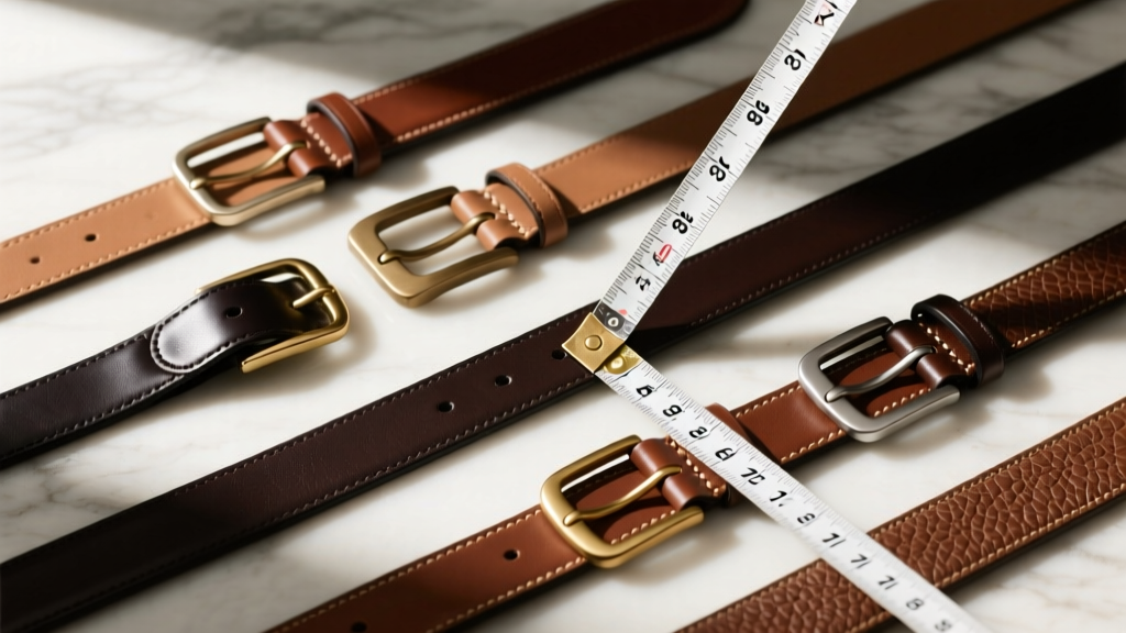 How to Determine Your Leather Belt Size (Correctly)