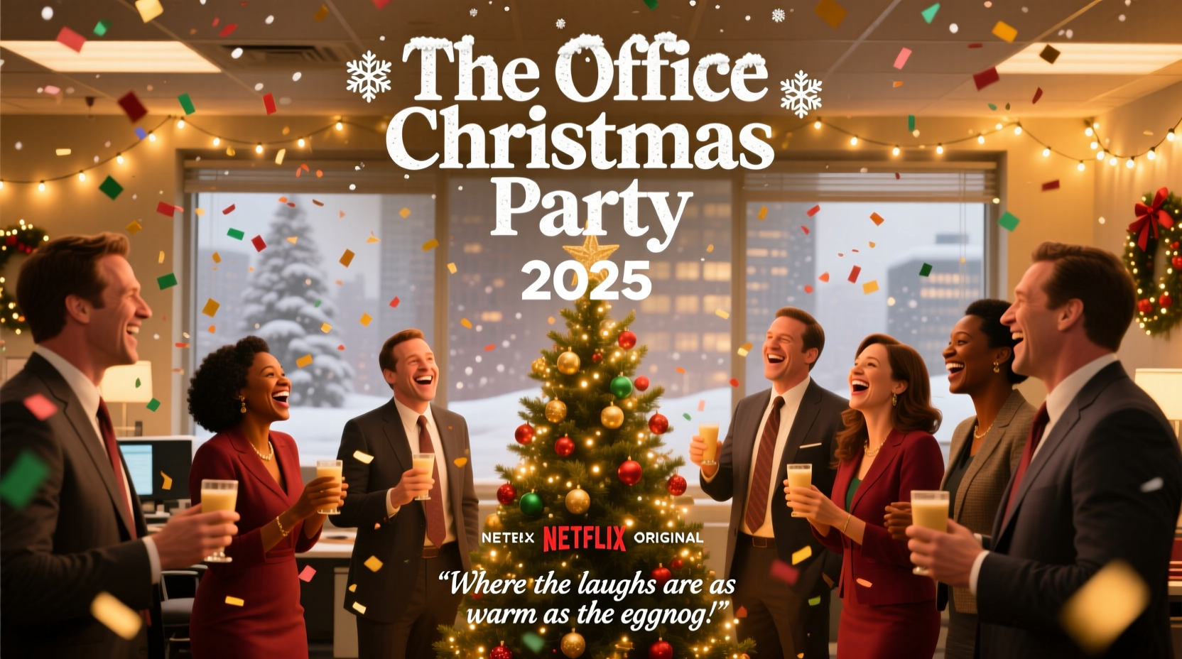 where to watch office christmas party