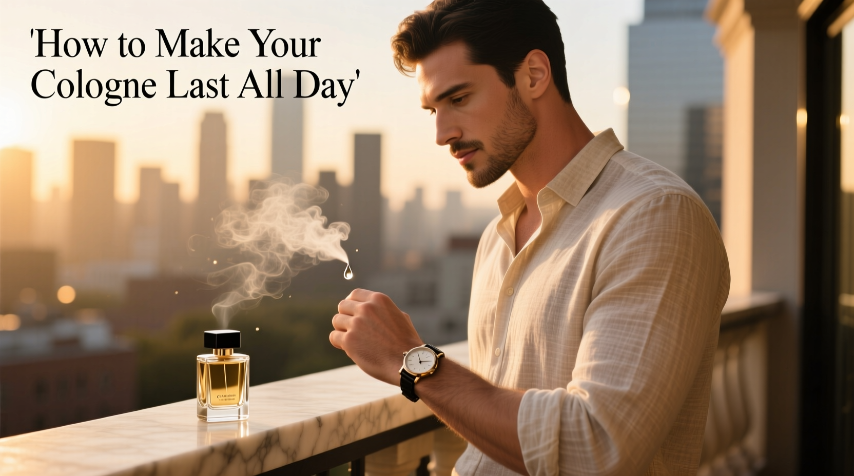how to make your cologne last all day without spraying too much