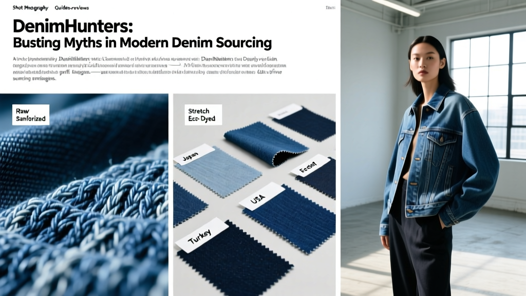 DenimHunters: Busting Myths in Modern Denim Sourcing
