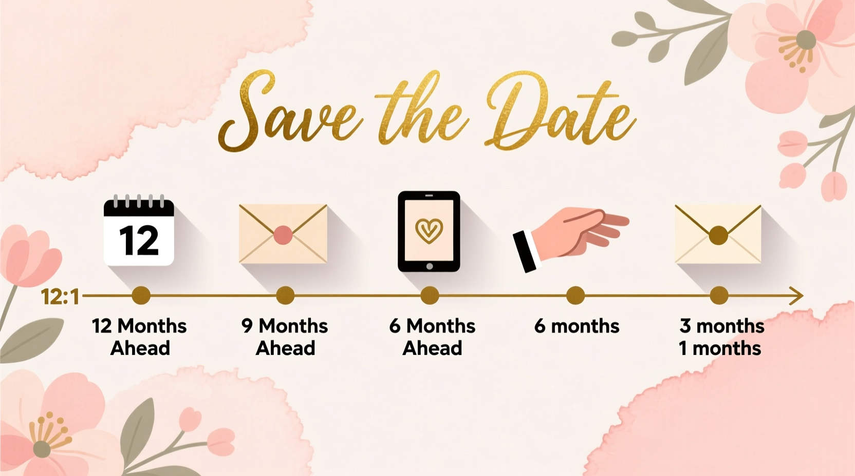 how far out do you send wedding save the dates