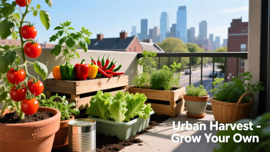 Balcony Vegetable Garden: 10 High-Yield Crops for Small Spaces (With Yield Data)