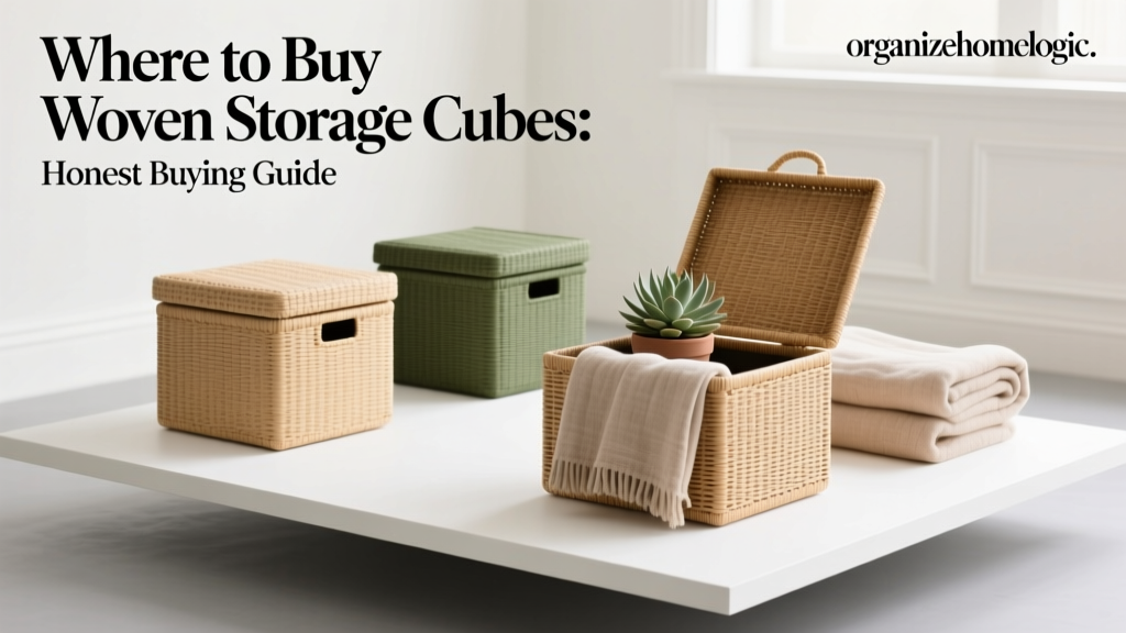 Where to Buy Woven Storage Cubes: Honest Buying Guide