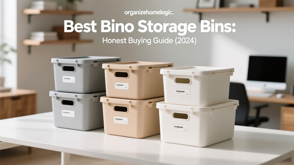 Best Bino Storage Bins: Honest Buying Guide (2024)