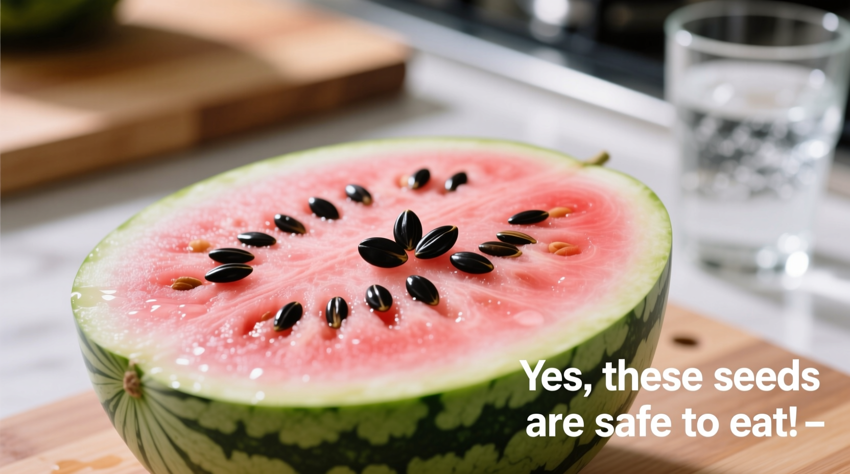 is it ok to eat seeds in watermelon
