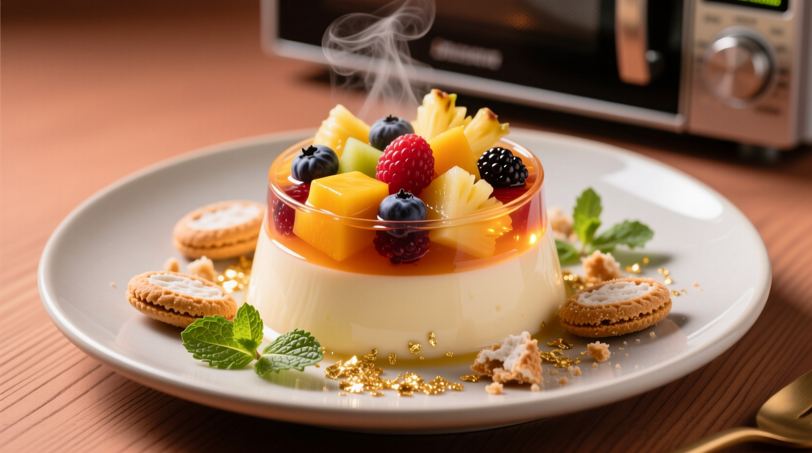jazz up desserts with a microwave fruit compote