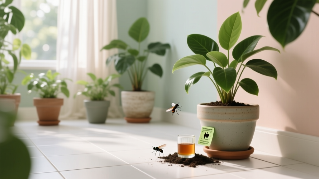 Pet-Friendly Fruit Fly Control for Indoor Plants