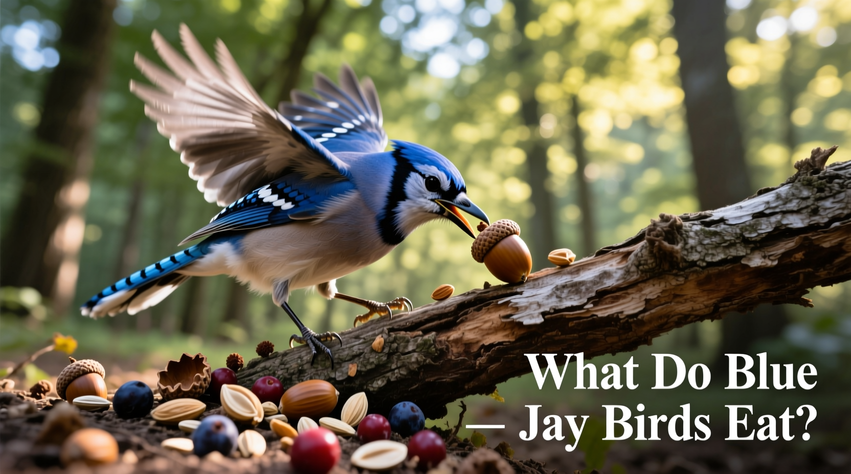 What Do Blue Jay Birds Eat?