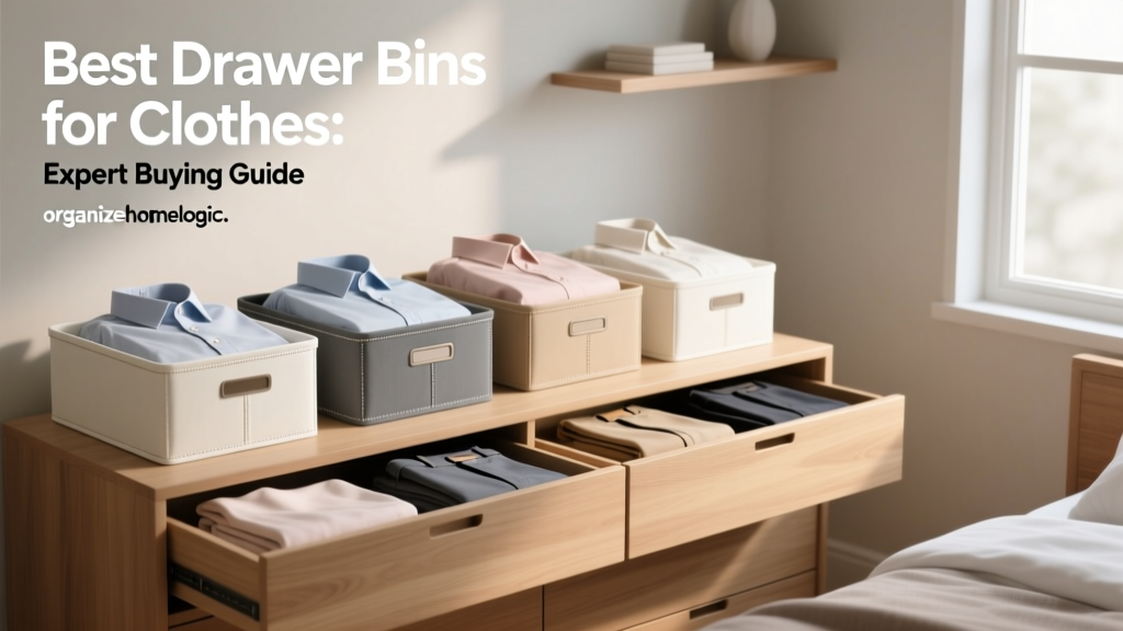 Best Drawer Bins for Clothes: Expert Buying Guide