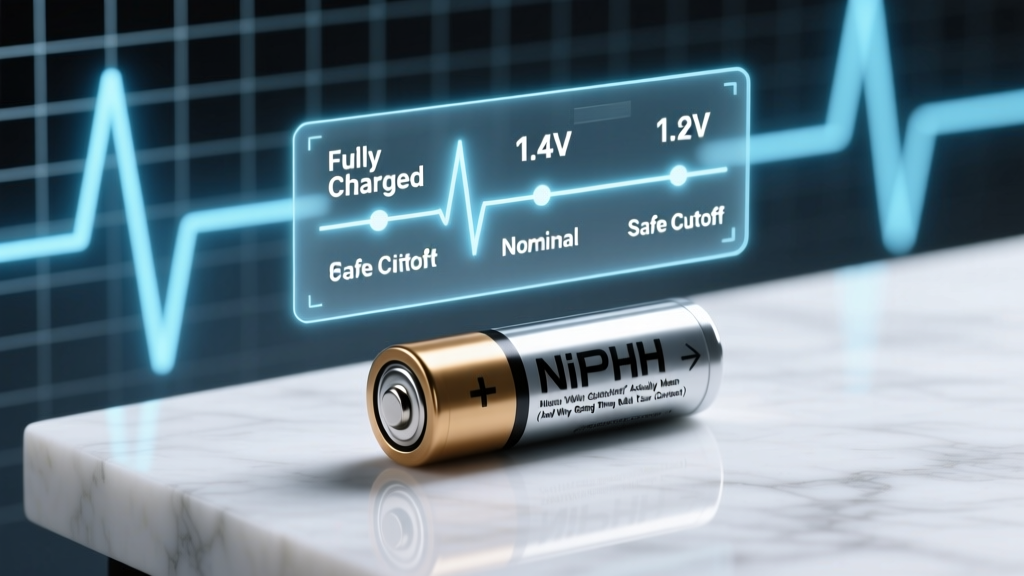 NiMH Battery Voltage Explained: What 'Fully Charged,' 'Nominal,' and 'Safe Cutoff' Actually Mean (And Why Getting Them Wrong Kills Your Devices)