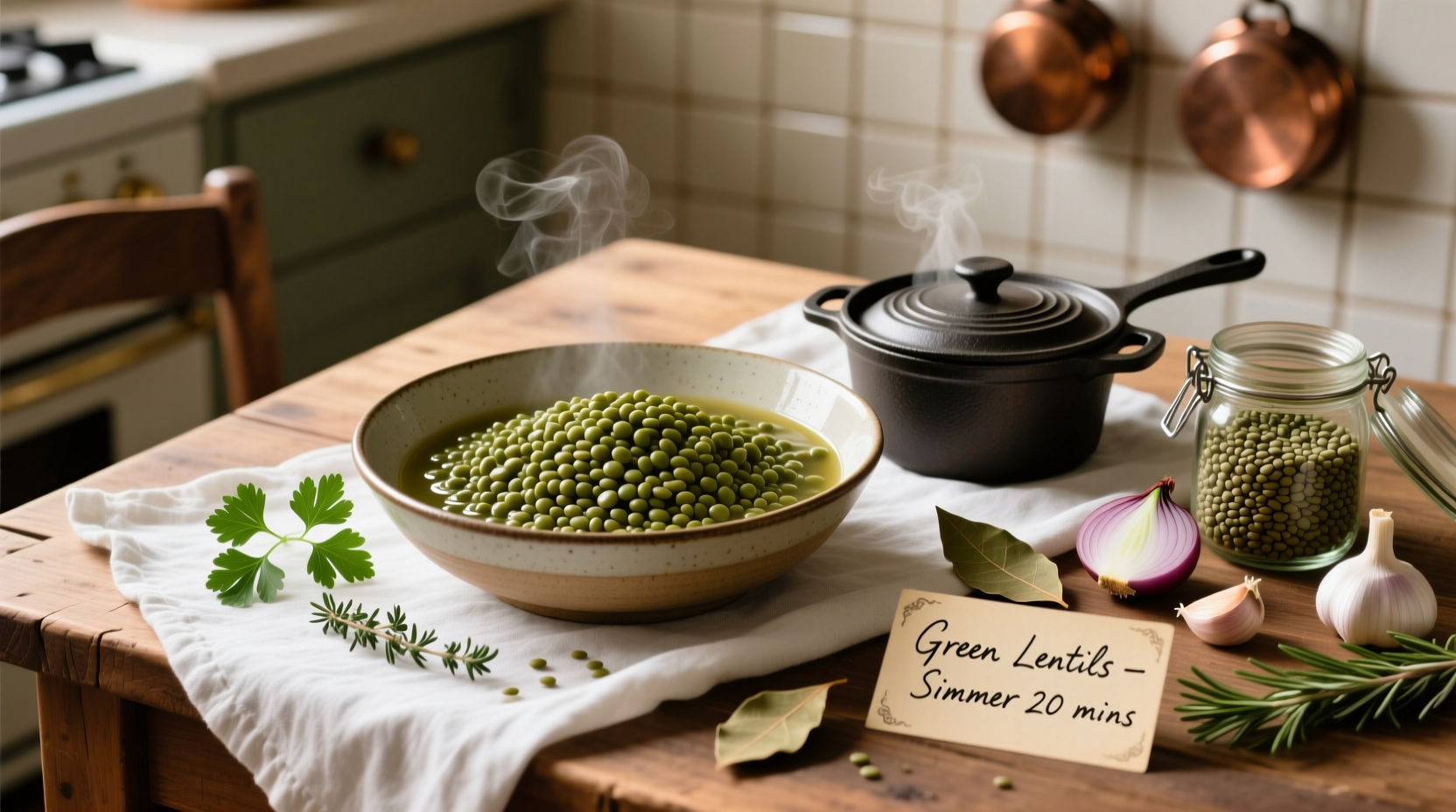 Perfect Green Lentils: Foolproof Cooking Guide (20-25 Min)