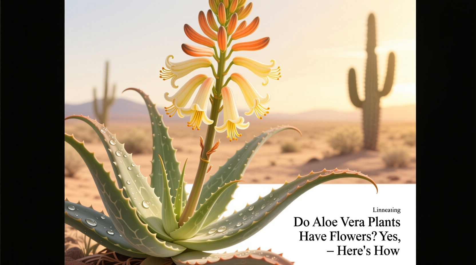 Aloe Vera Flowers: 3 Secrets to Blooming | TheHomeSprouts