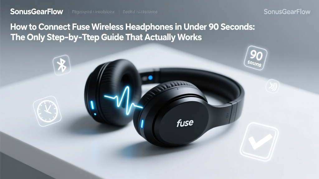 Fuse Wireless Headphones Not Connecting? Fix It Now