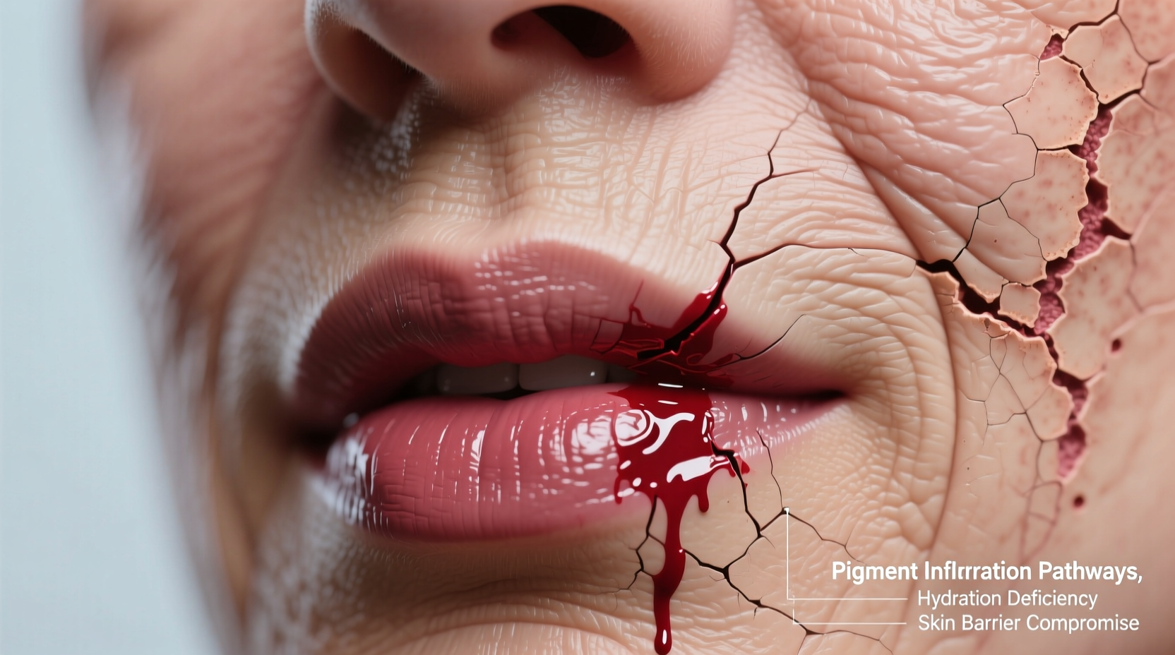 why does lipstick bleed into fine lines and how to avoid it