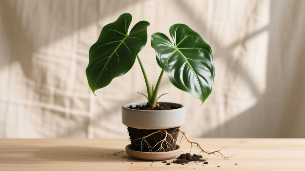 Alocasia Repotting Guide: Root-Safe Indoor Care