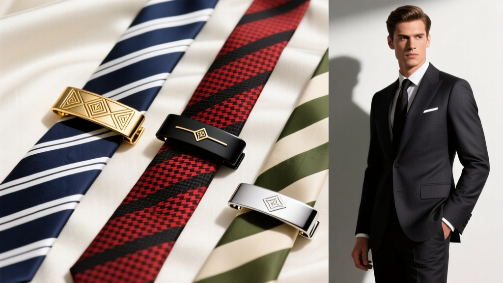Tie Clip Guide for Striped Ties: Style Rules That Work