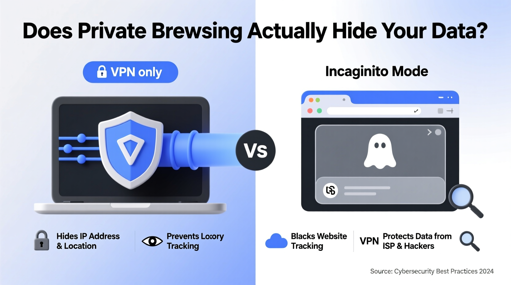 vpn vs incognito mode does private browsing actually hide your data
