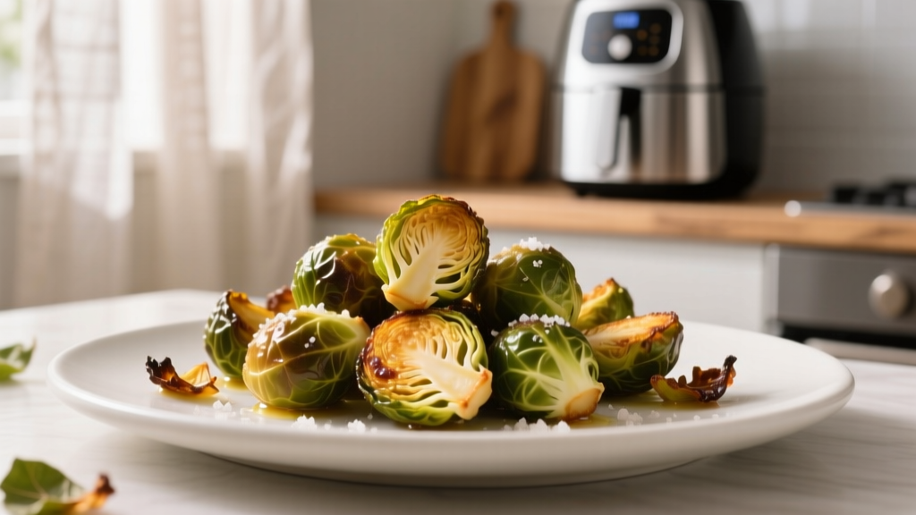 Crispy Air Fryer Brussels Sprouts (Easy & Foolproof)