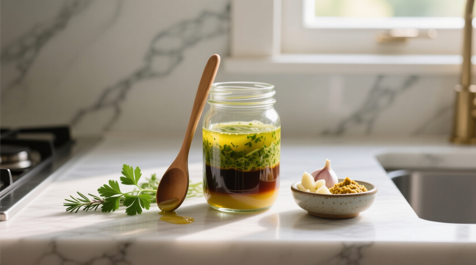 salad dressing prep trick