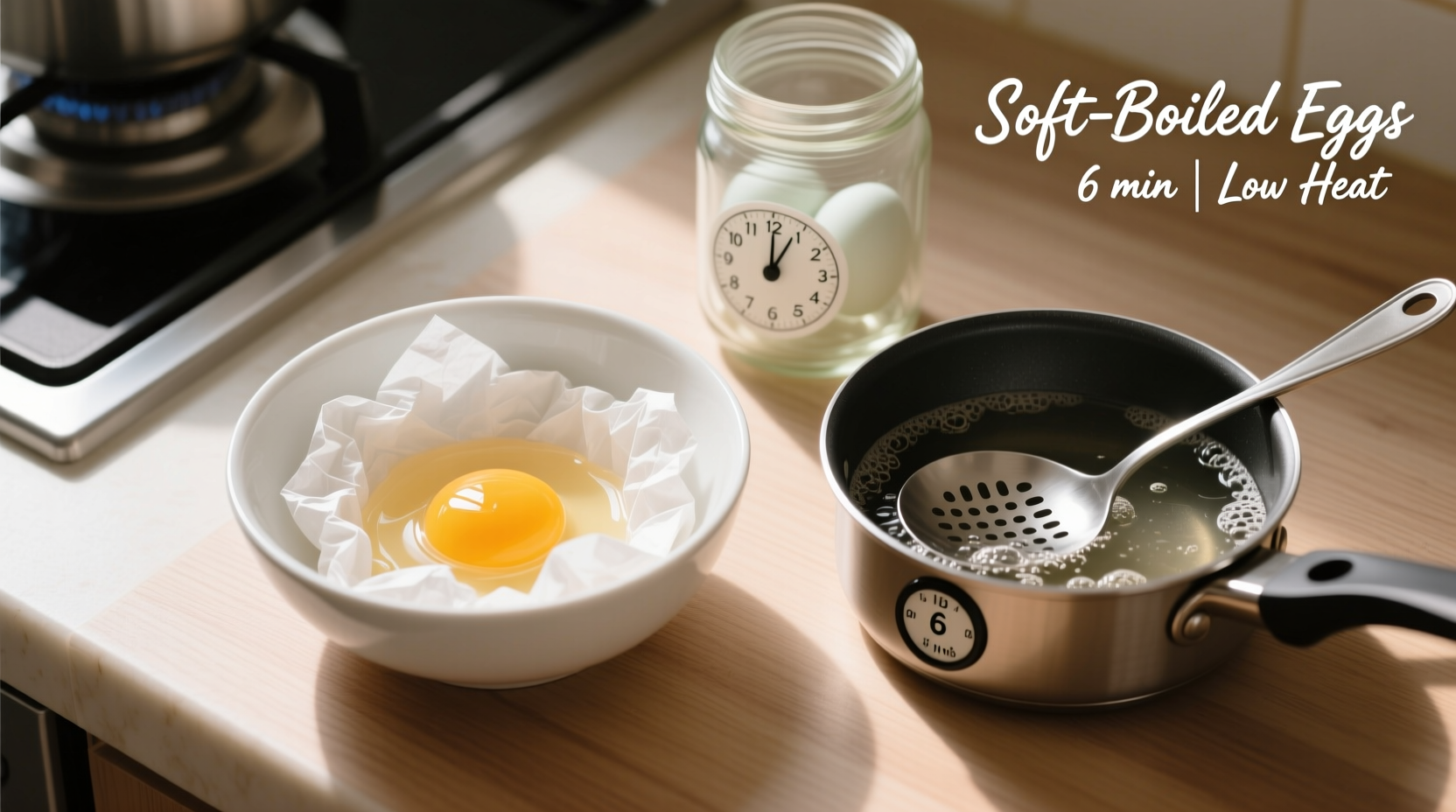 how to cook a soft boiled egg