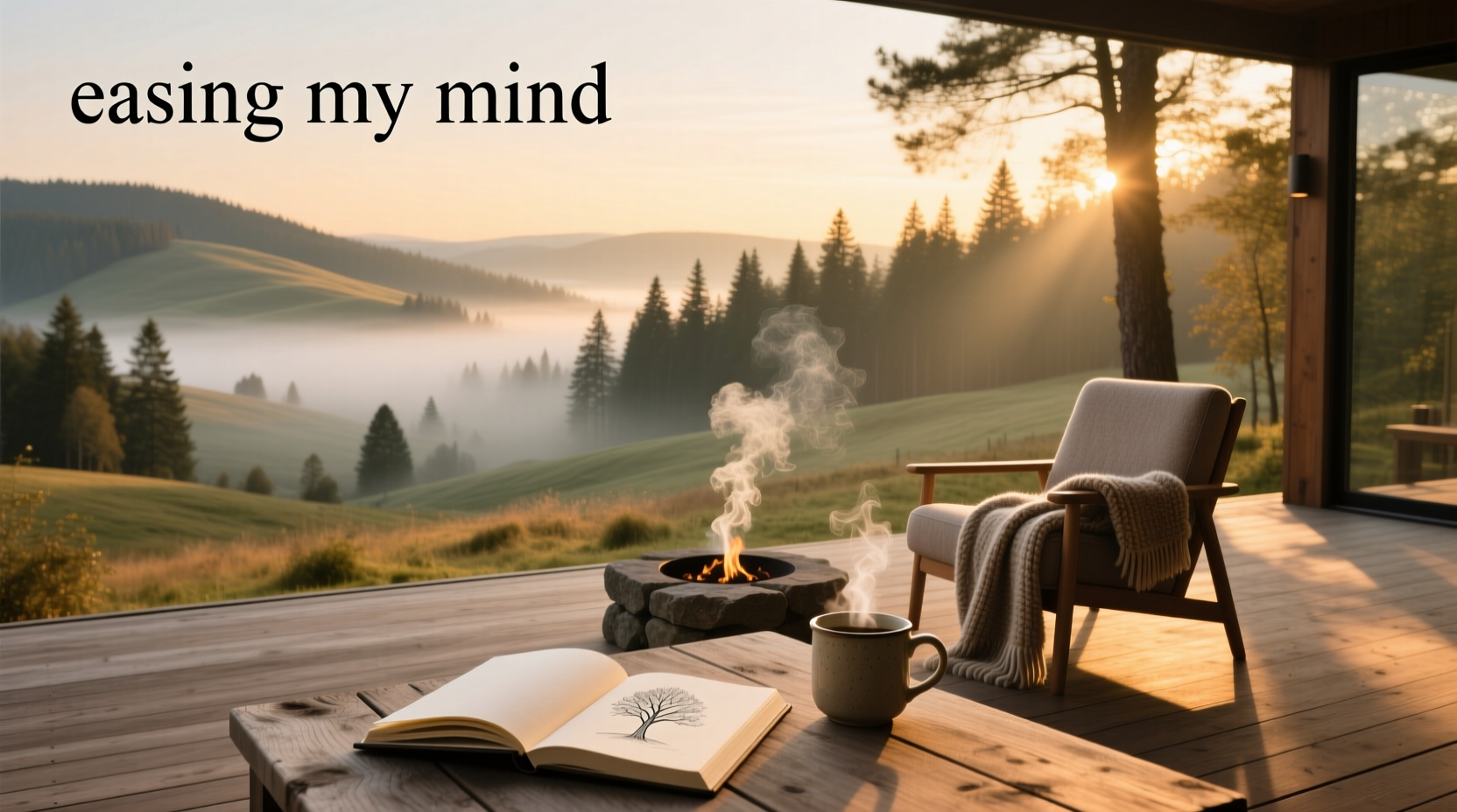 how to ease your mind naturally