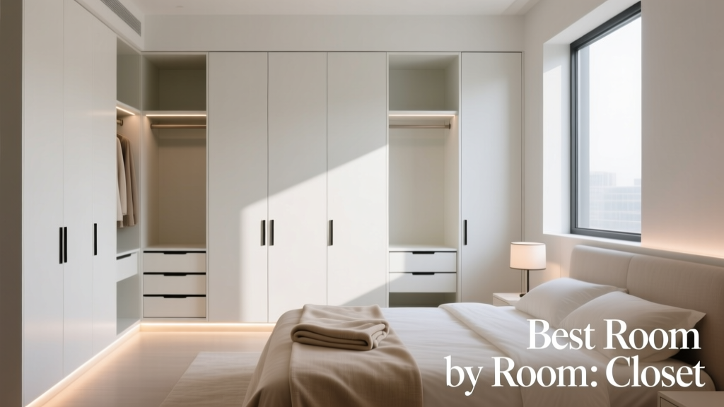 Best Room-by-Room Guide to Closet Design: Practical Solutions for Every Space in Your Home