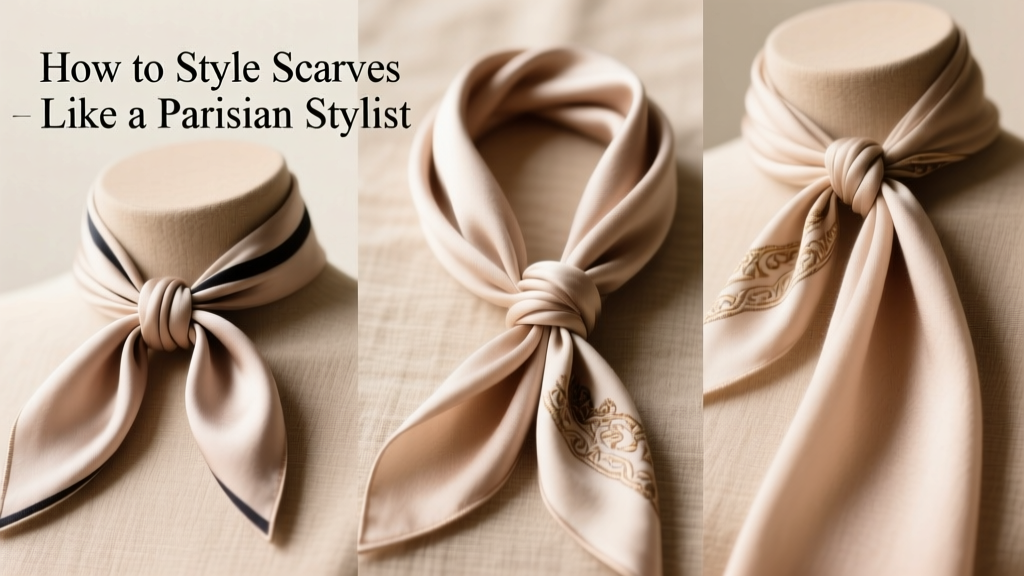 How to Style Scarves Like a Parisian Stylist