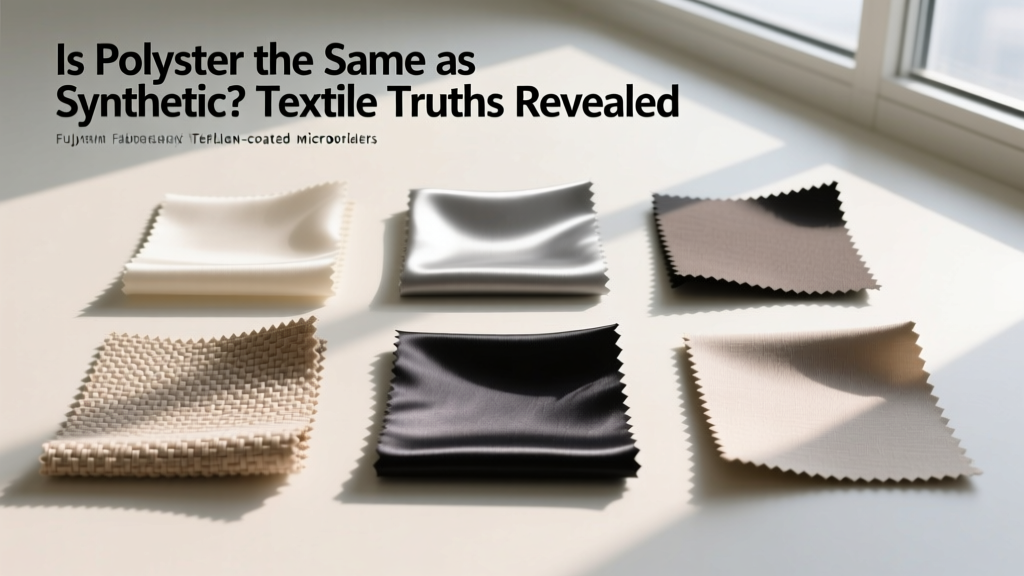 Is Polyester the Same as Synthetic? Textile Truths Revealed