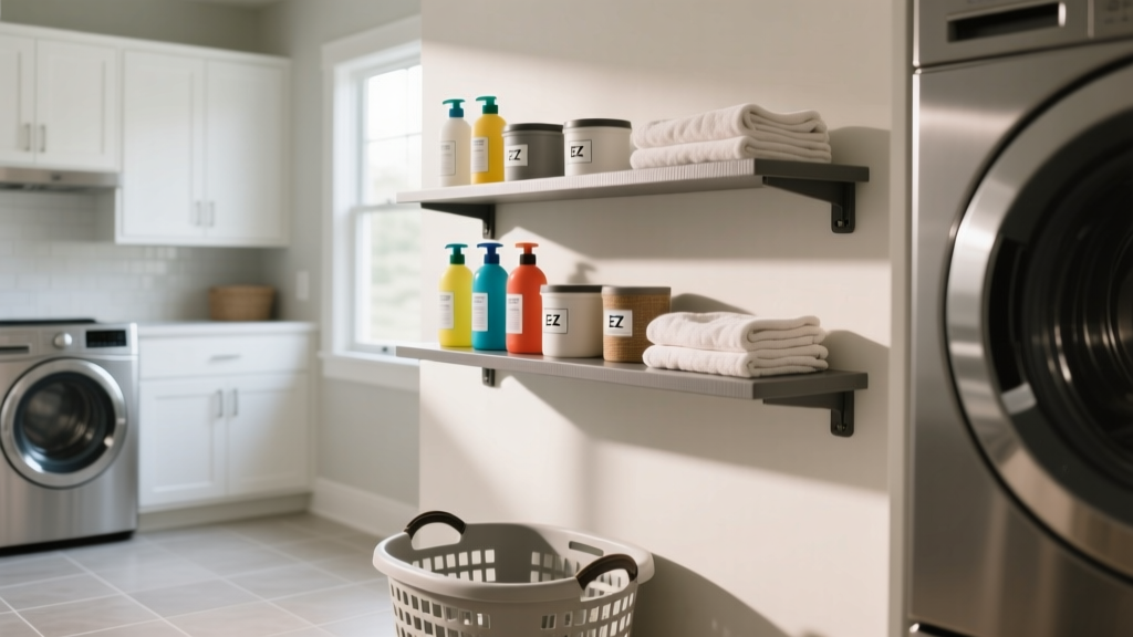 How to Install an EZ Shelf in Your Laundry Room