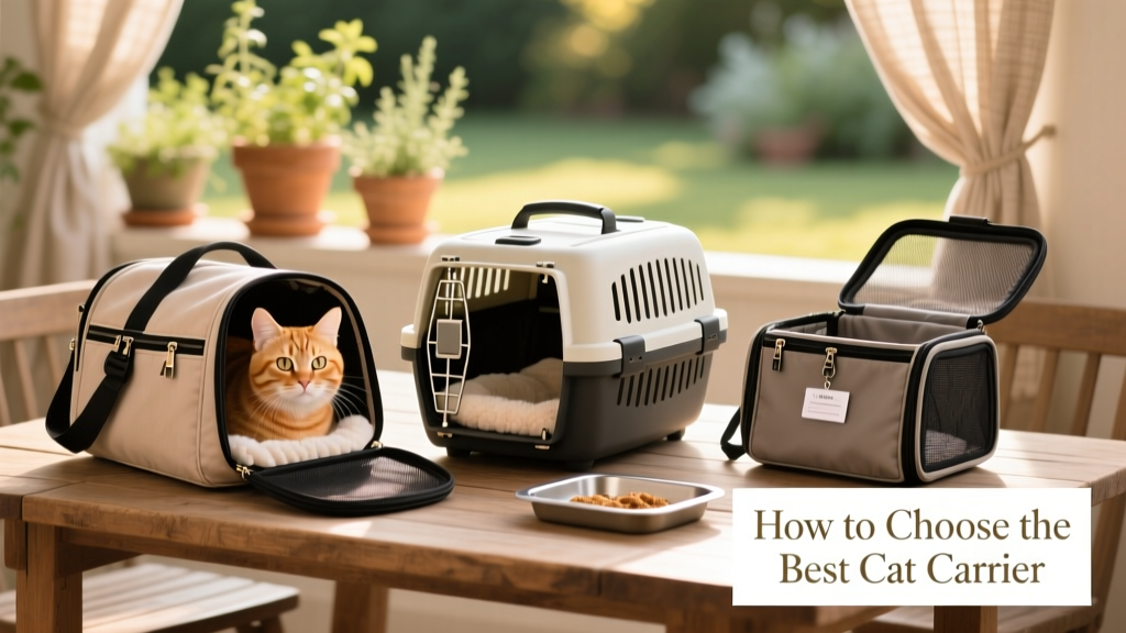 How to Choose the Best Cat Carrier for Your Favorite Feline