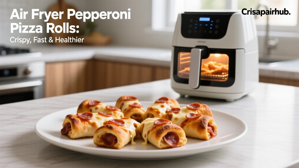 Air Fryer Pepperoni Pizza Rolls: Crispy, Fast & Healthier