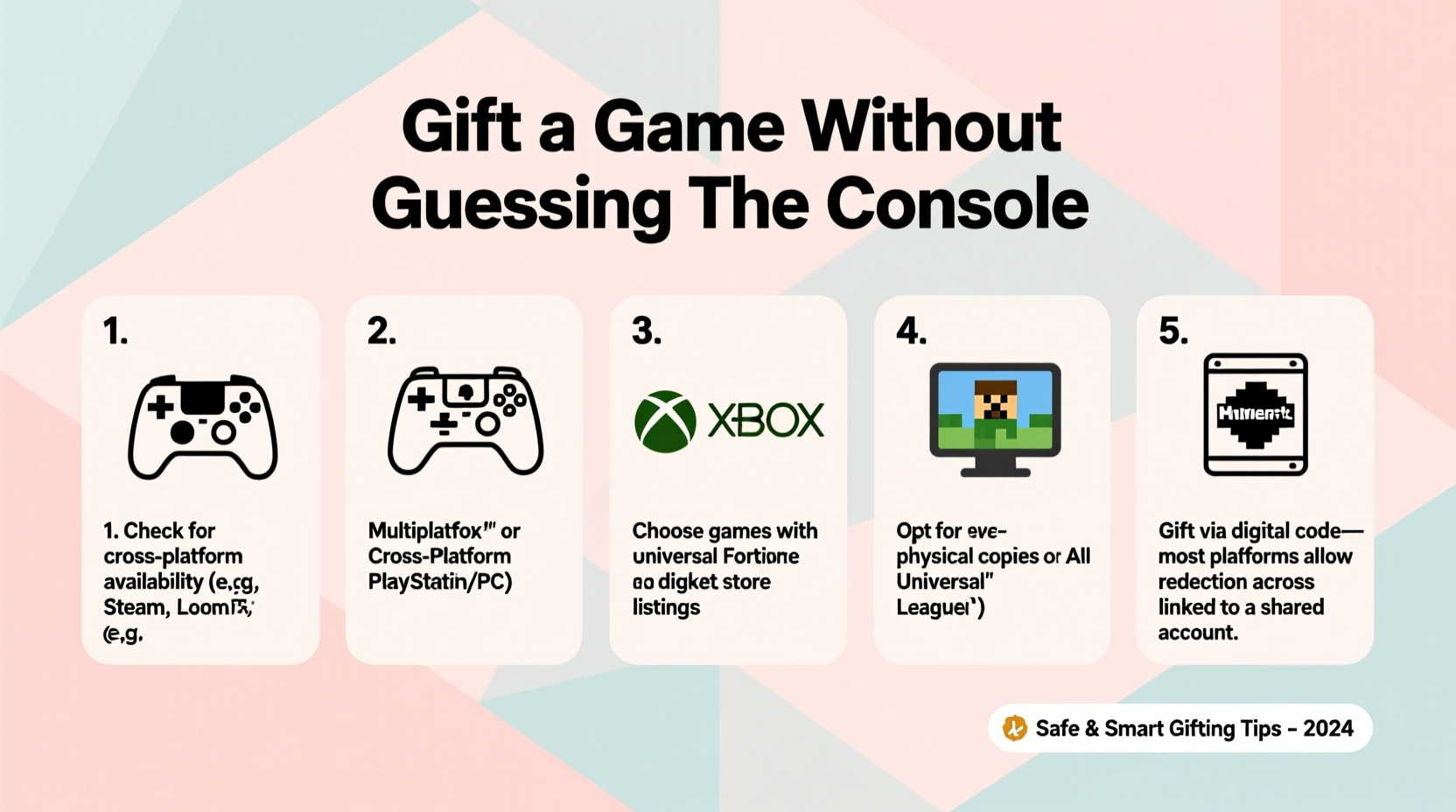 how to gift a video game without knowing their console model safely