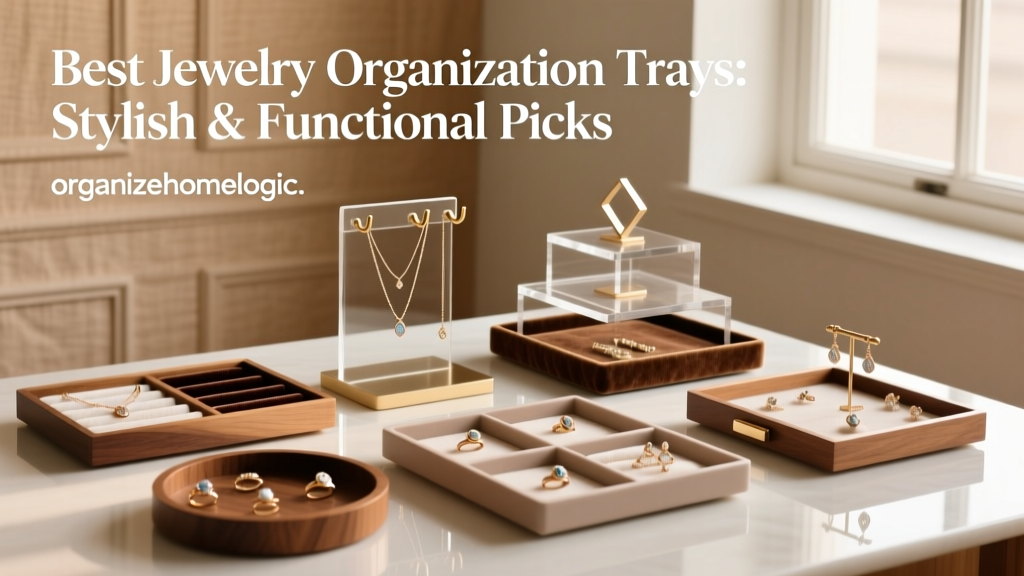 Best Jewelry Organization Trays: Stylish & Functional Picks
