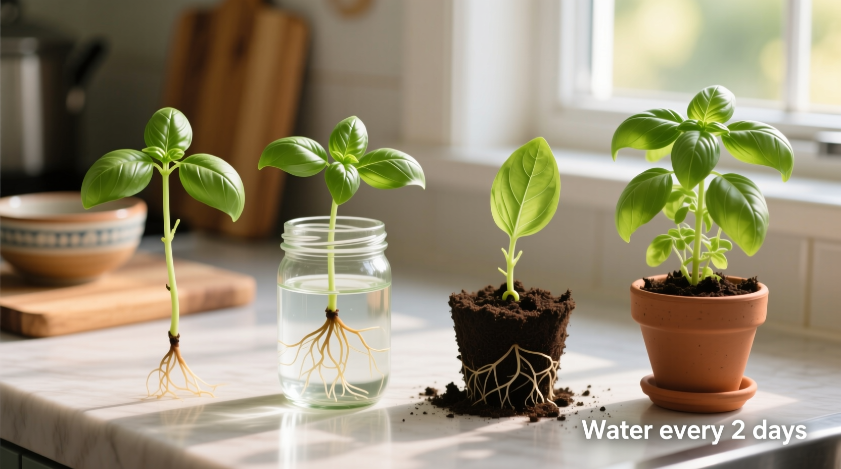 5 Ways to Grow Basil from Cuttings | TheHomeSprouts