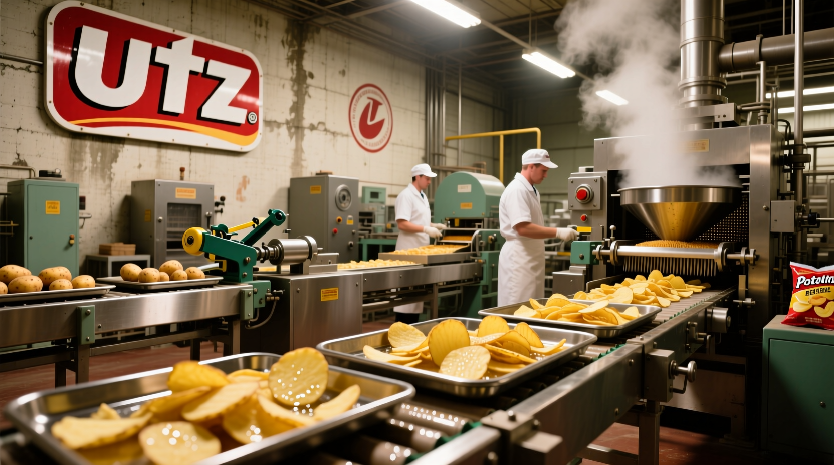 utz potato chip factory tour