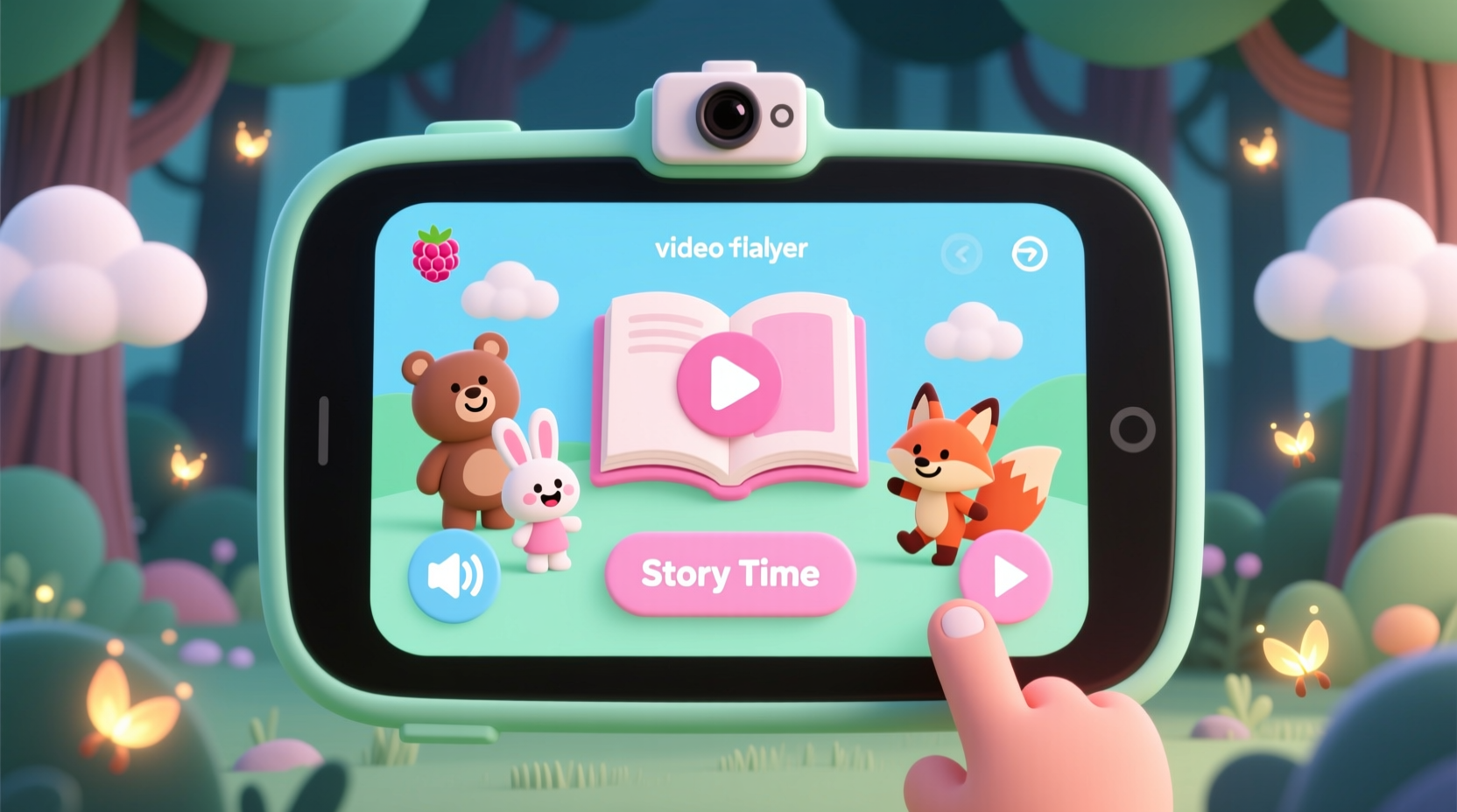 build a kid friendly video player with a raspberry pi