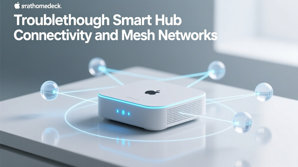 Troubleshoot Smart Hub Connectivity and Mesh Networks