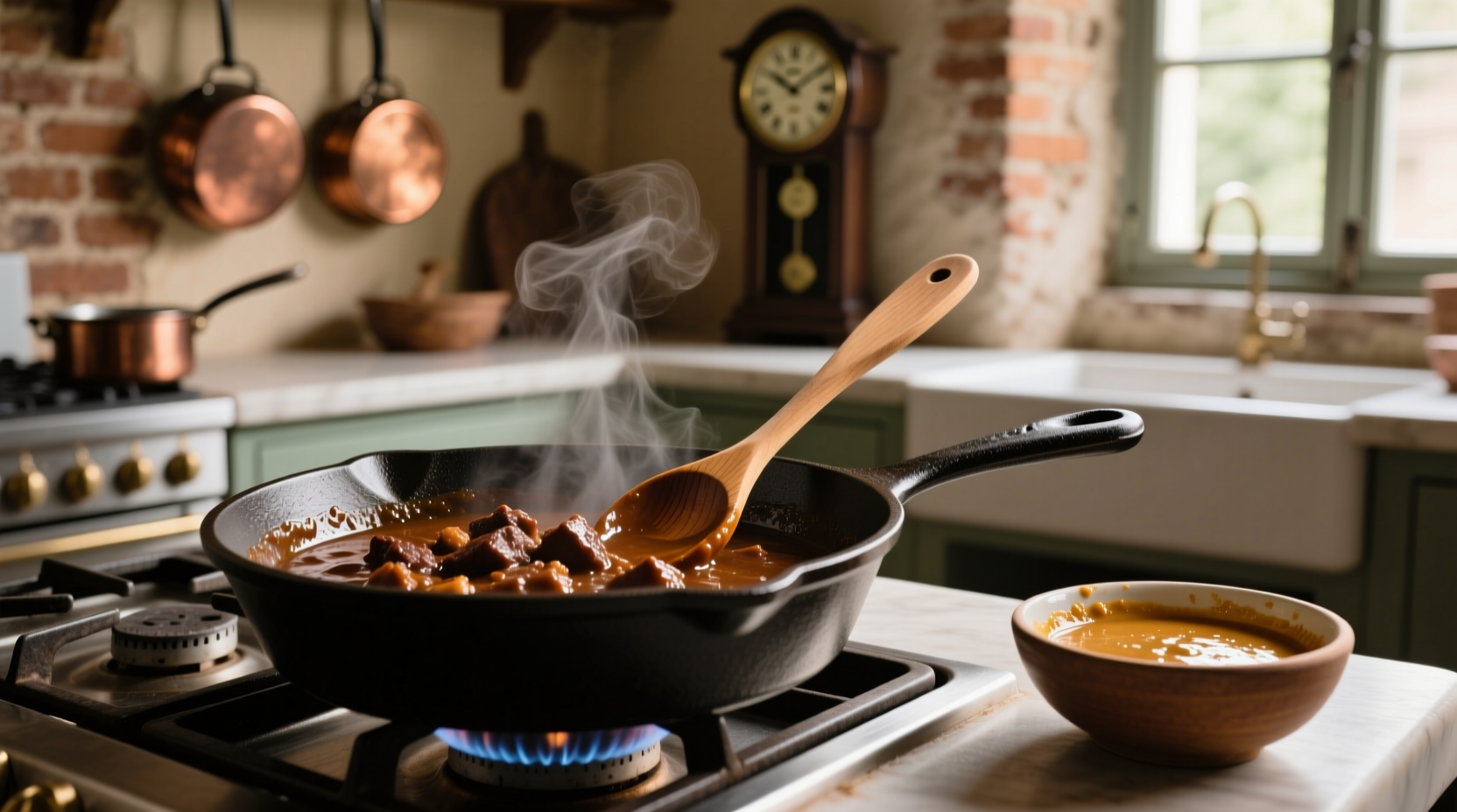 does anyone really use roux to thicken meat sauces anym