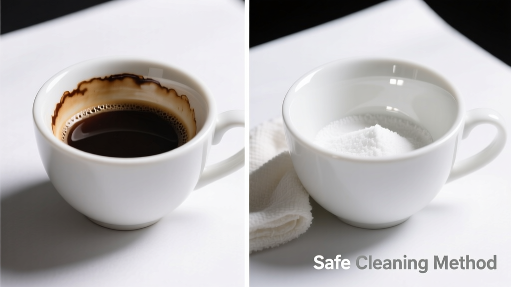 How to Remove Coffee Stains from Porcelain Safely